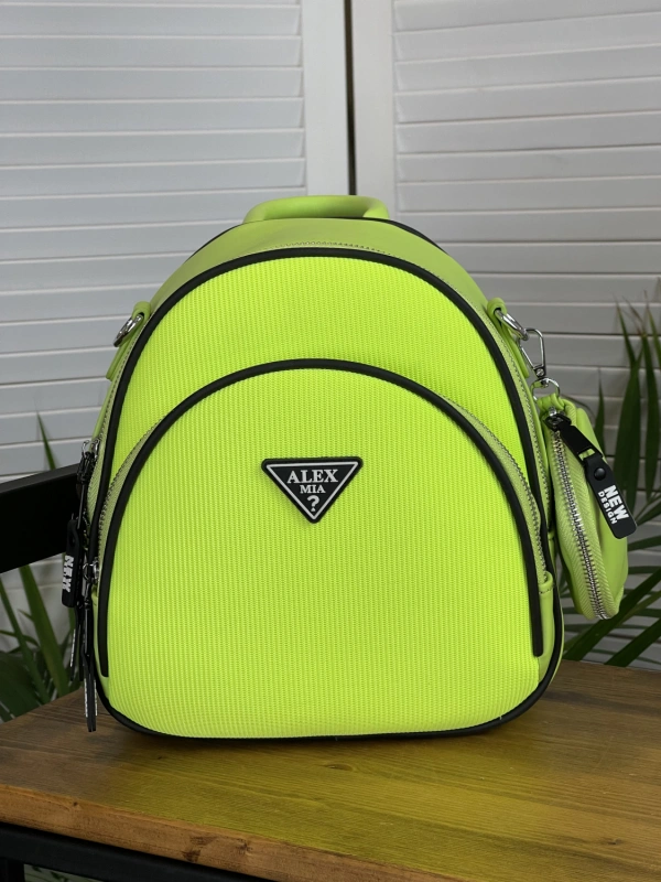Рюкзак зеленый ALEX-MIA 9139 фото 1