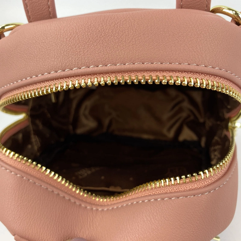 Сумка-рюкзак розовый  D876 фото 7