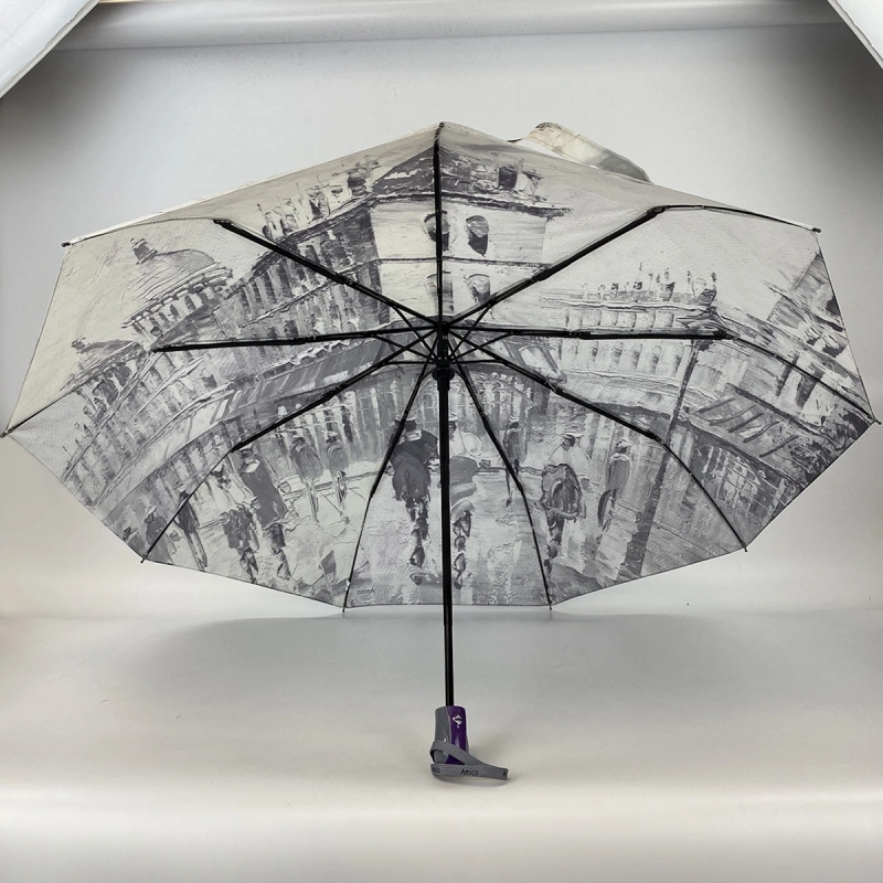 Зонт серый Amico 1319 фото 2