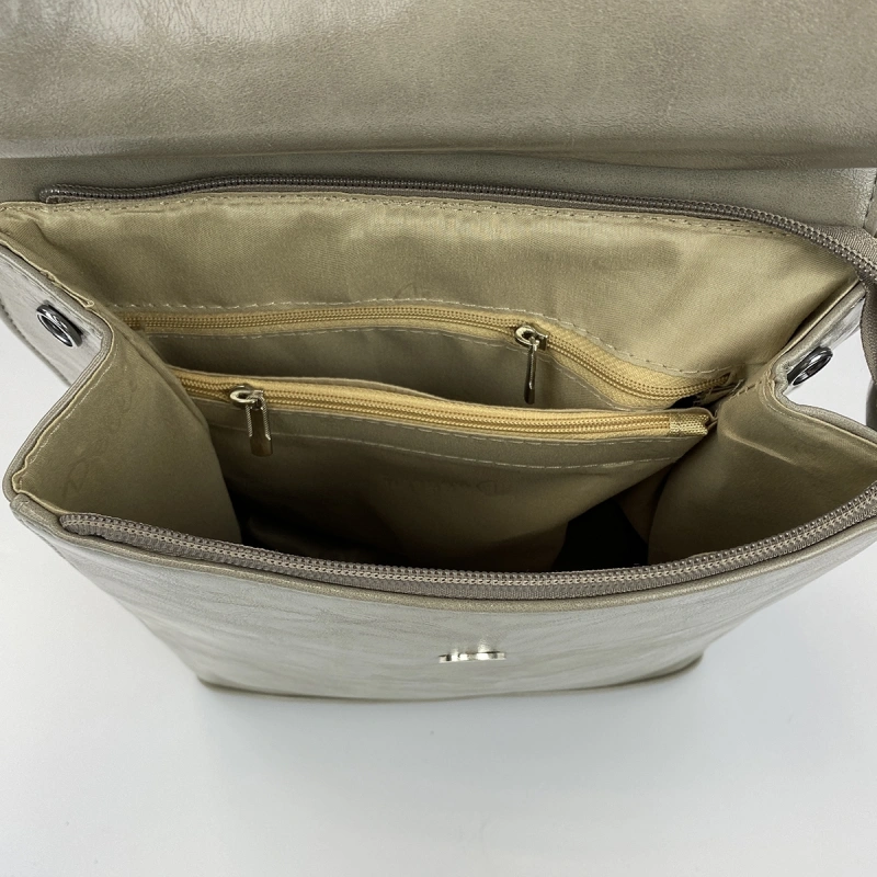 Сумка-рюкзак серый Dellilu H8030-31 фото 3