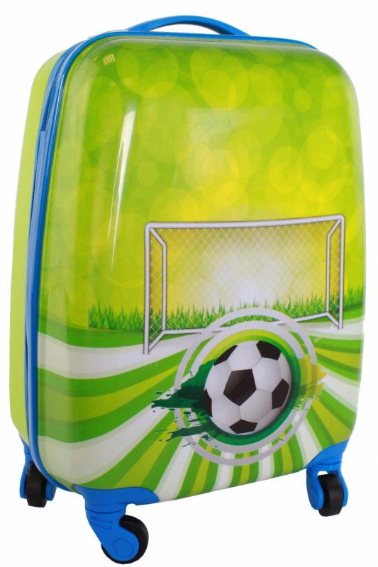 Детские пластиковые чемоданы Футбол