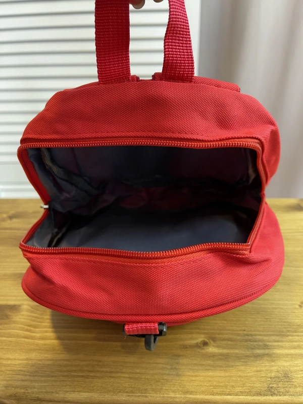 Рюкзак детский красный  фото 2