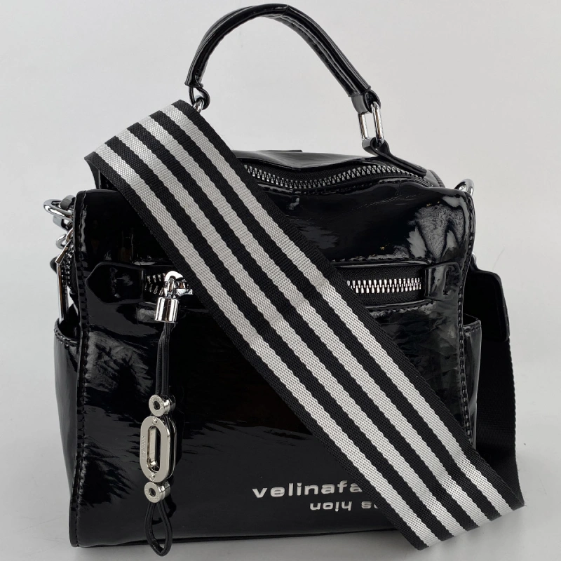 Сумка-рюкзак черный Vеlina Fabbiano VF592054-9 фото 2
