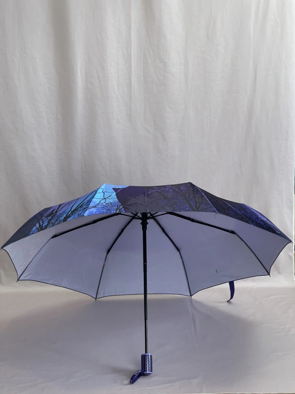 Зонт фиолетовый Style 1619 фото 2
